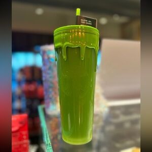 Starbucks slime glow in the dark Halloween collection!